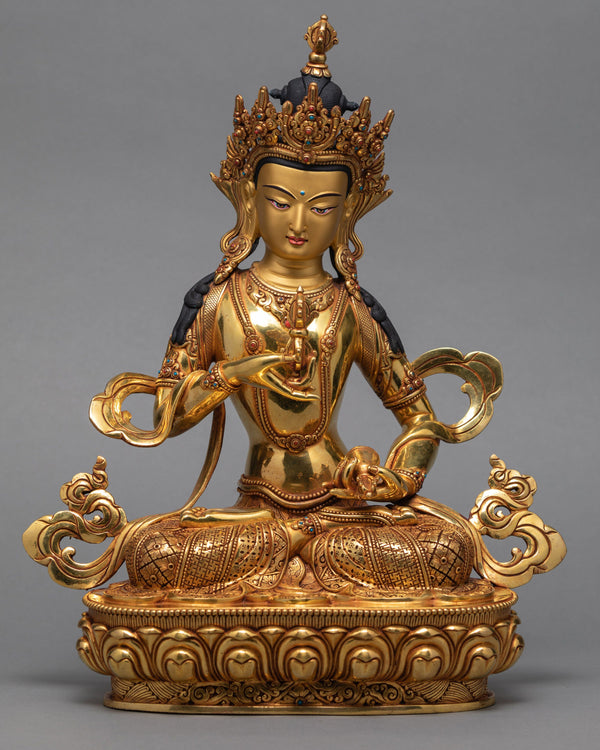 Vajrasattva Dorje Sempa Gold Statue