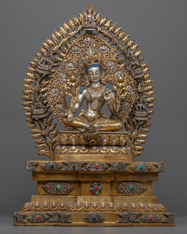 Green Tara buddhist deity