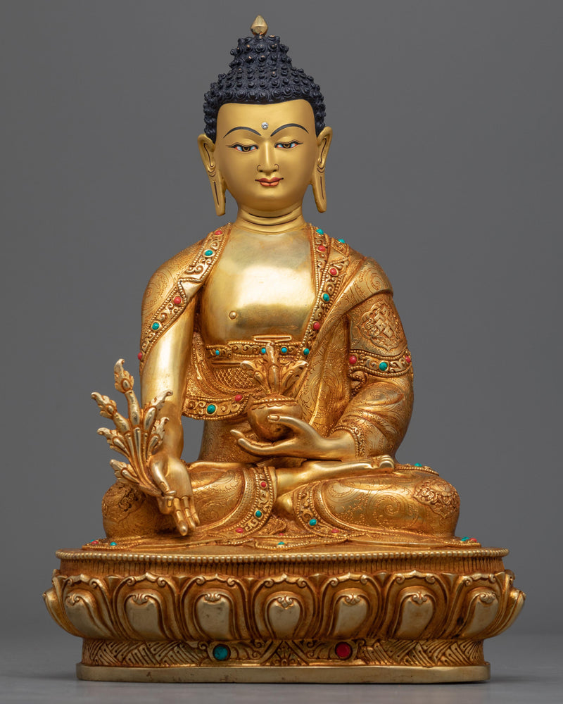 medicine buddha statue tibet
