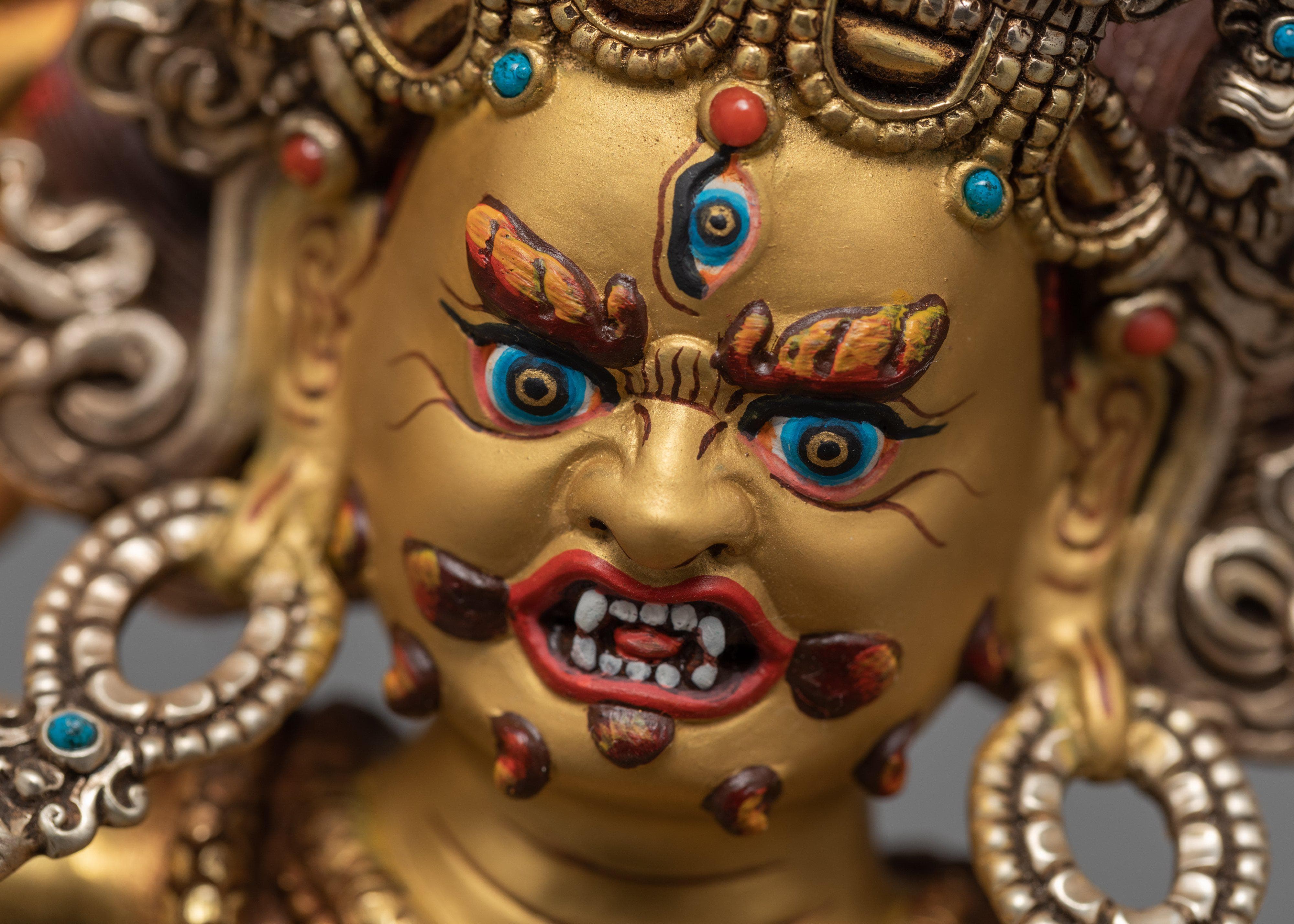Vajrapani Bodhisattva Statue | Traditional Buddhist Art