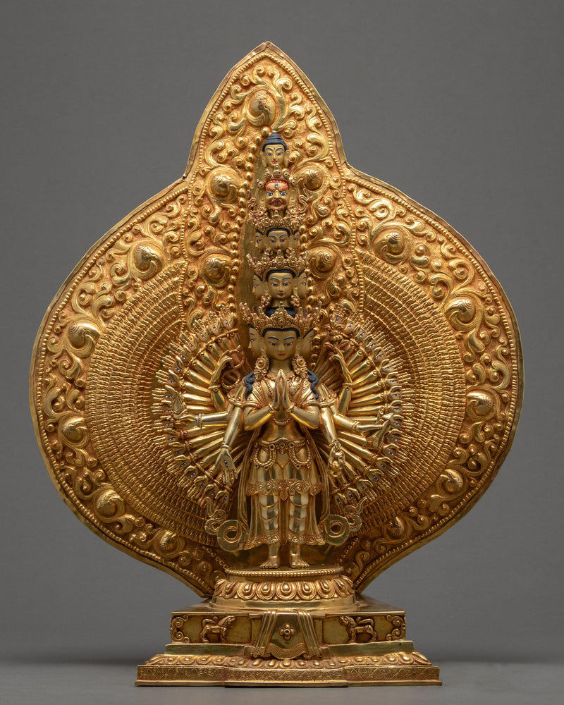 1000 Arm Chenrezig  Bodhisattva Statue