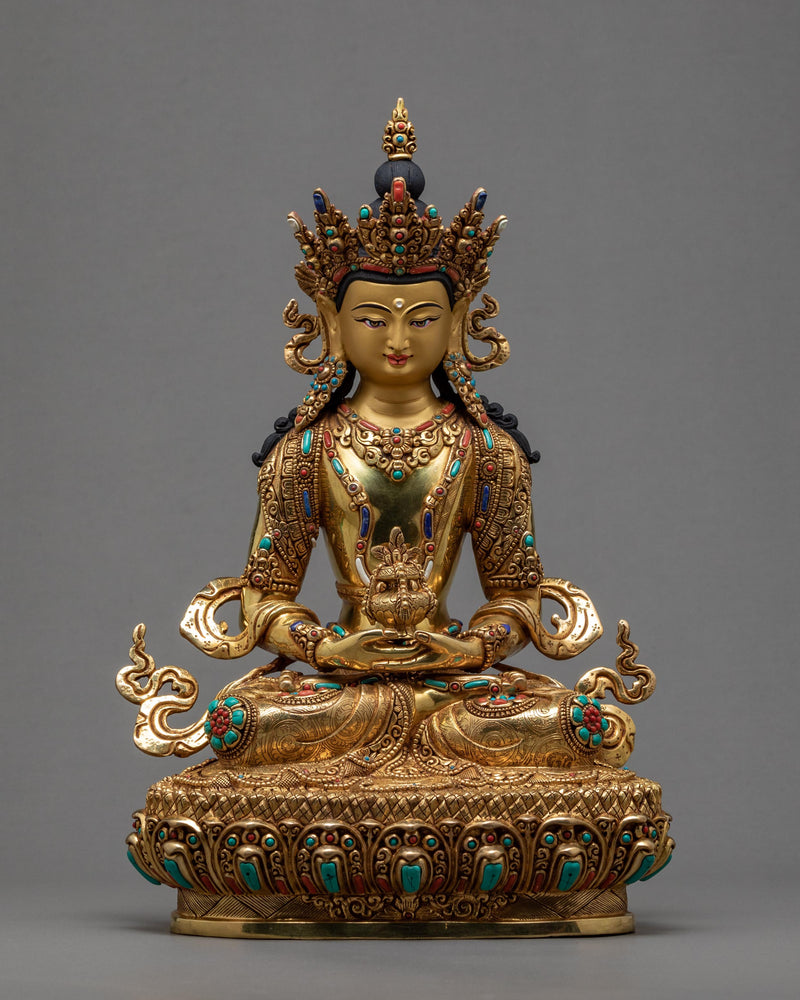 Amitayus Buddha Of Long Life, Bodhisattva Statue Art