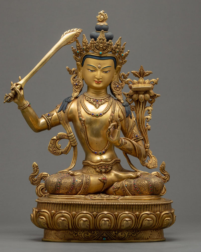 Tibetan Manjushri Statue