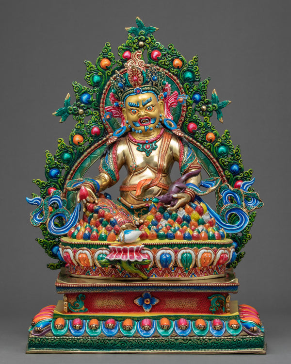 Rare Dzambhala Tibetan Statue