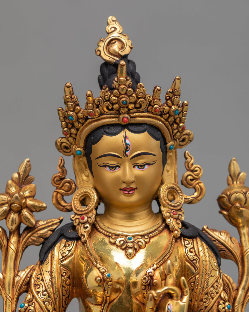 Mother White Tara | Traditionally Hand Carved Statue